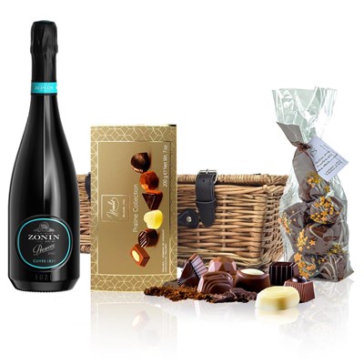 Zonin Prosecco Cuvee DOC 1821 And Chocolates Hamper